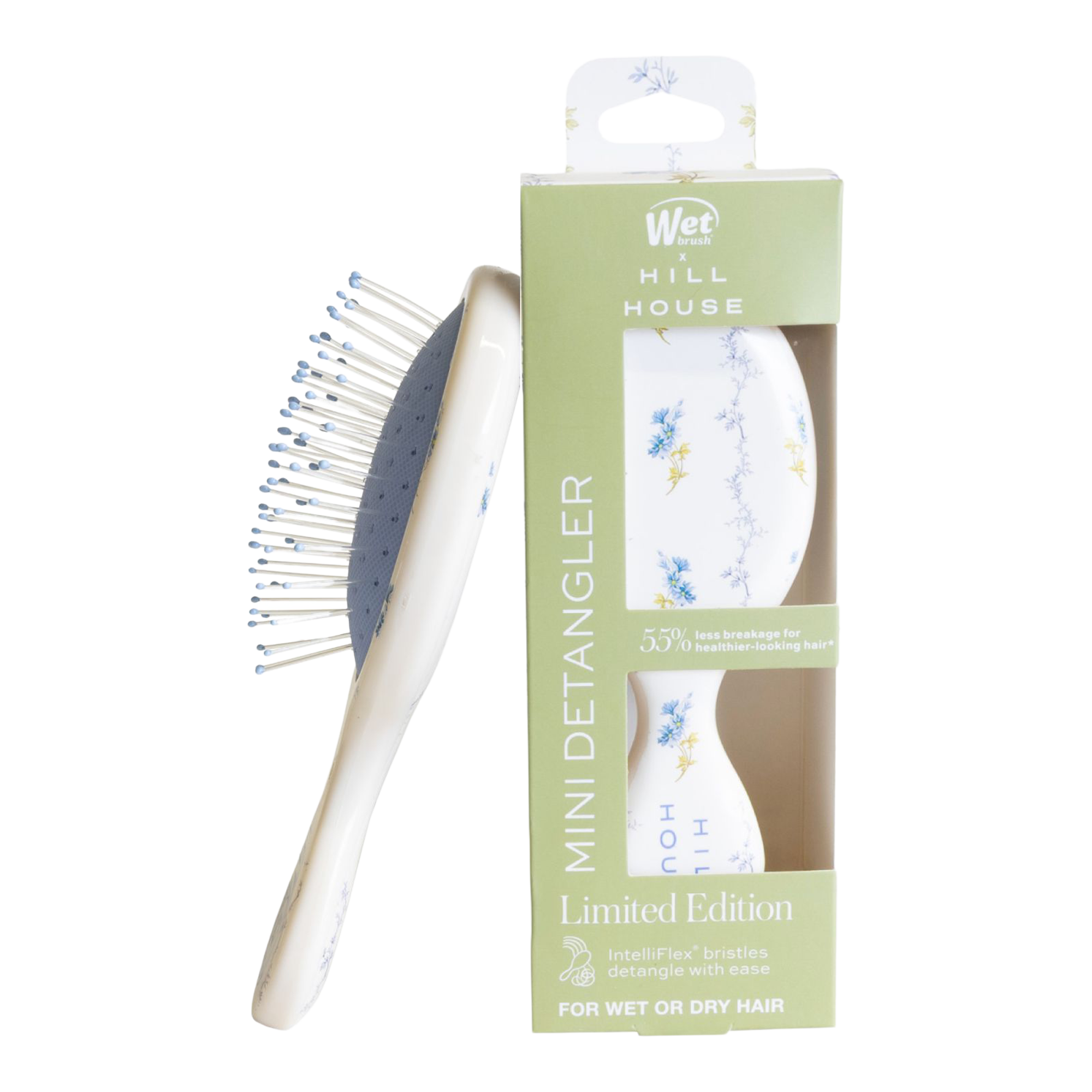 Мини-расчёска для распутывания волос Wet Brush x Hill House, цвет: Bluebell Waltz — фото 4