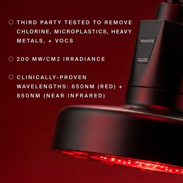 HigherDOSE Red Light Shower Filter #6