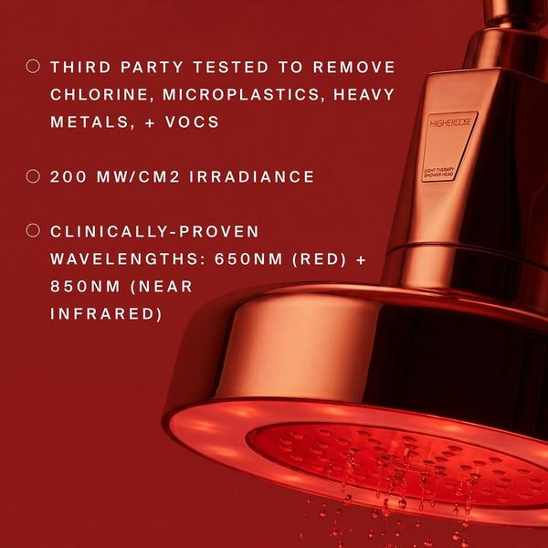 HigherDOSE Red Light Shower Filter #6