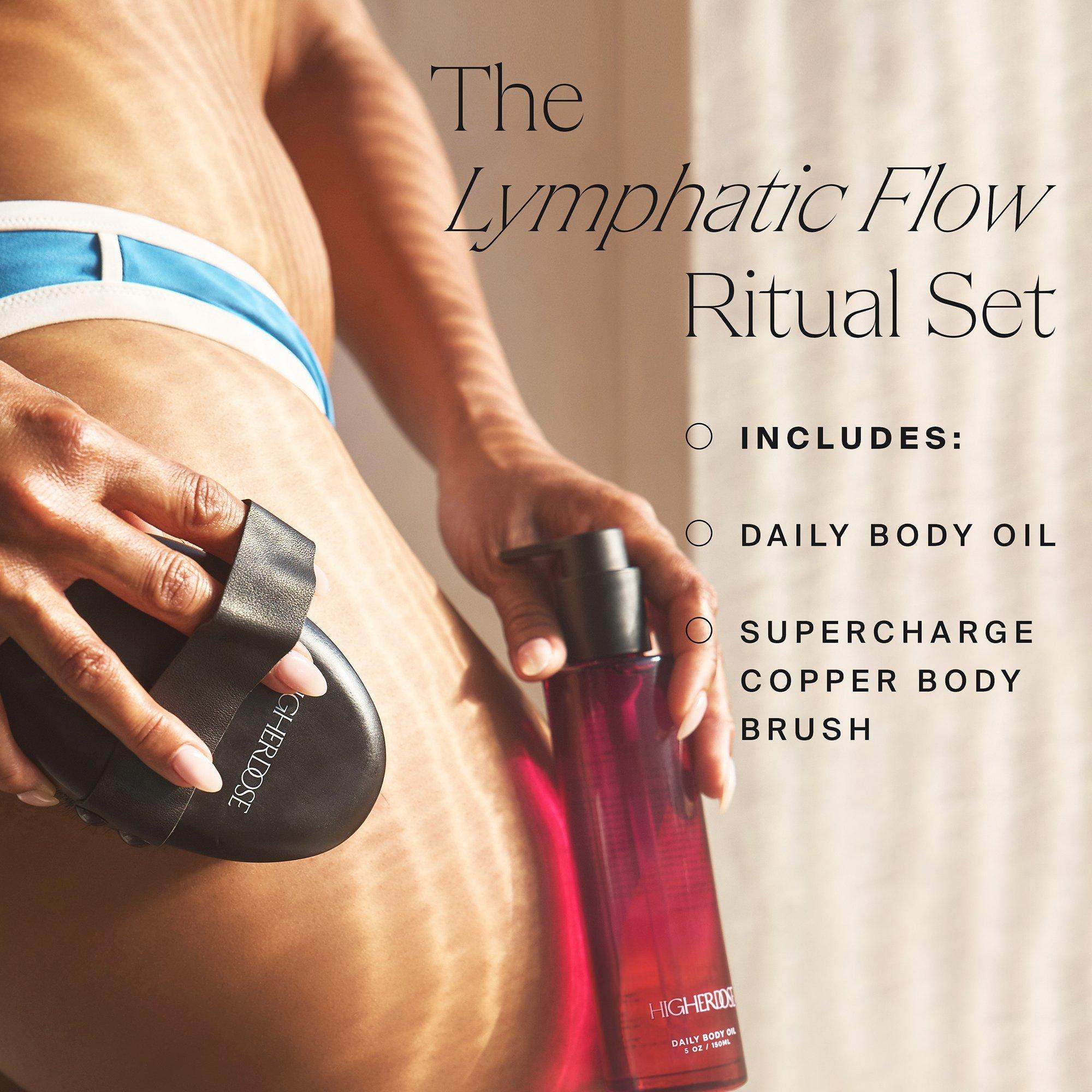 Набор для лимфодренажного ухода за телом HigherDOSE Lymphatic Flow Ritual — фото 3