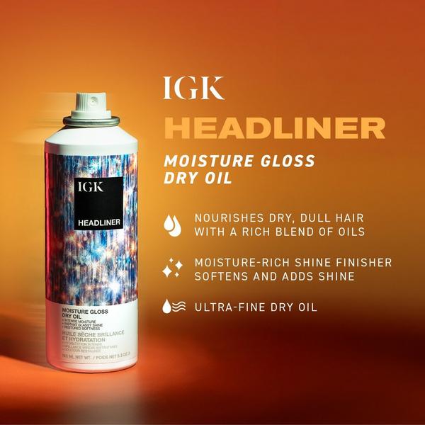 IGK Headliner Moisturizing Jojoba Oil Hair Gloss #2