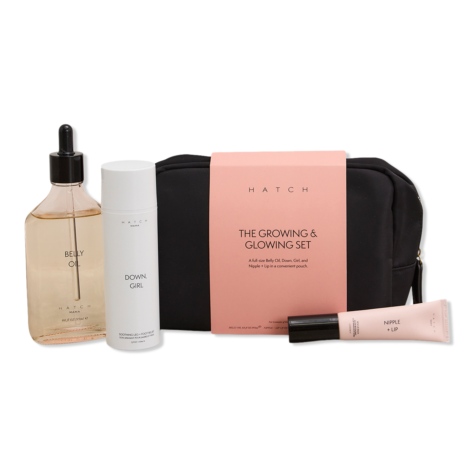 HATCH MAMA The Growing & Glowing 3-in-1 Gift Set Bundle #1