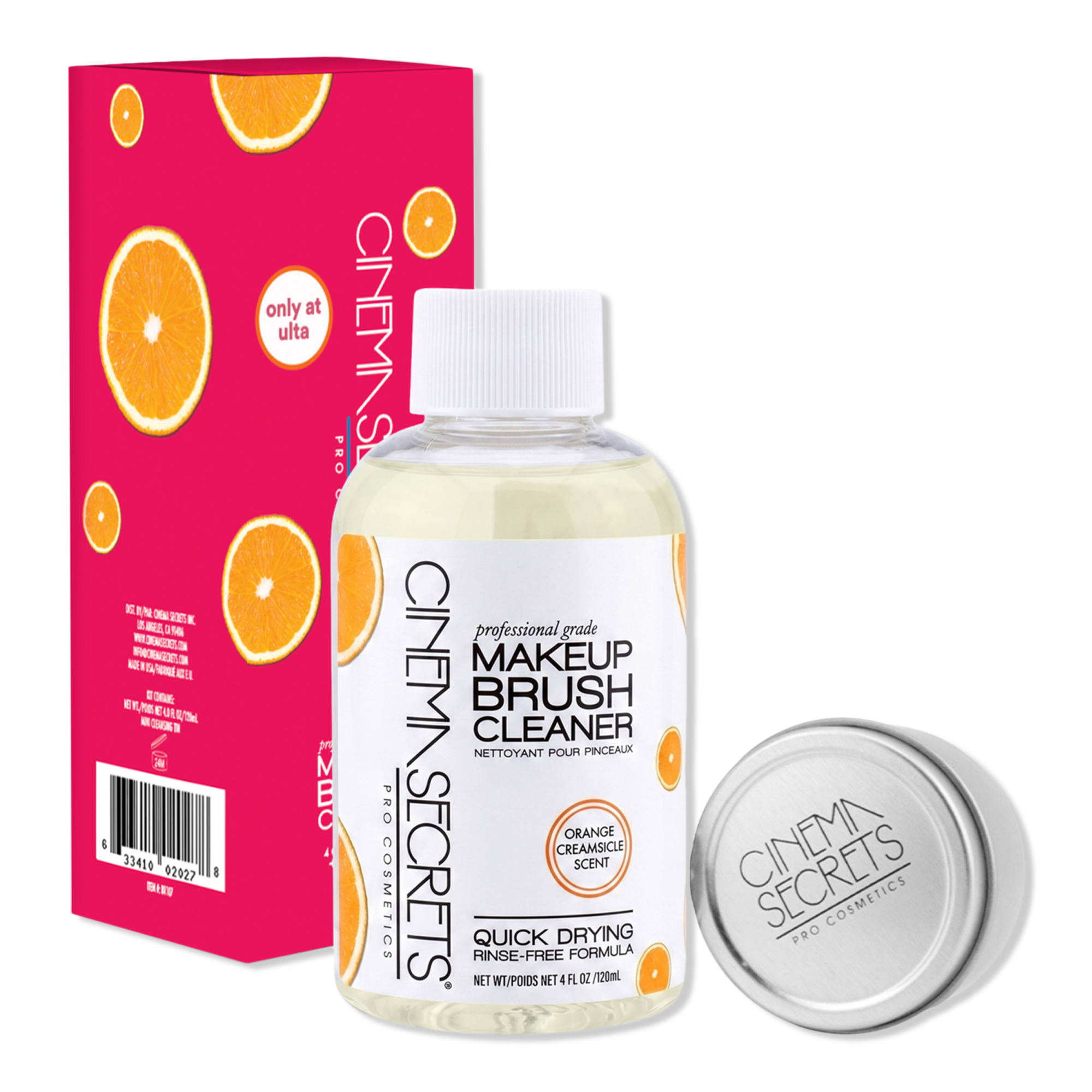 Cinema Secrets Orange Creamsicle Brush Cleaner Kit #1