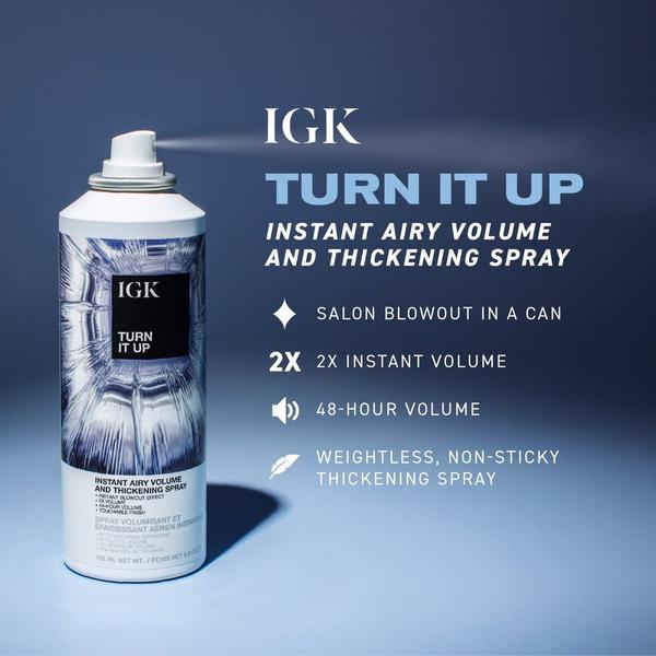 IGK Turn It Up Hair Thickening Instant Volume Spray #2