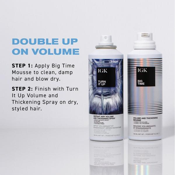 IGK Turn It Up Hair Thickening Instant Volume Spray #6