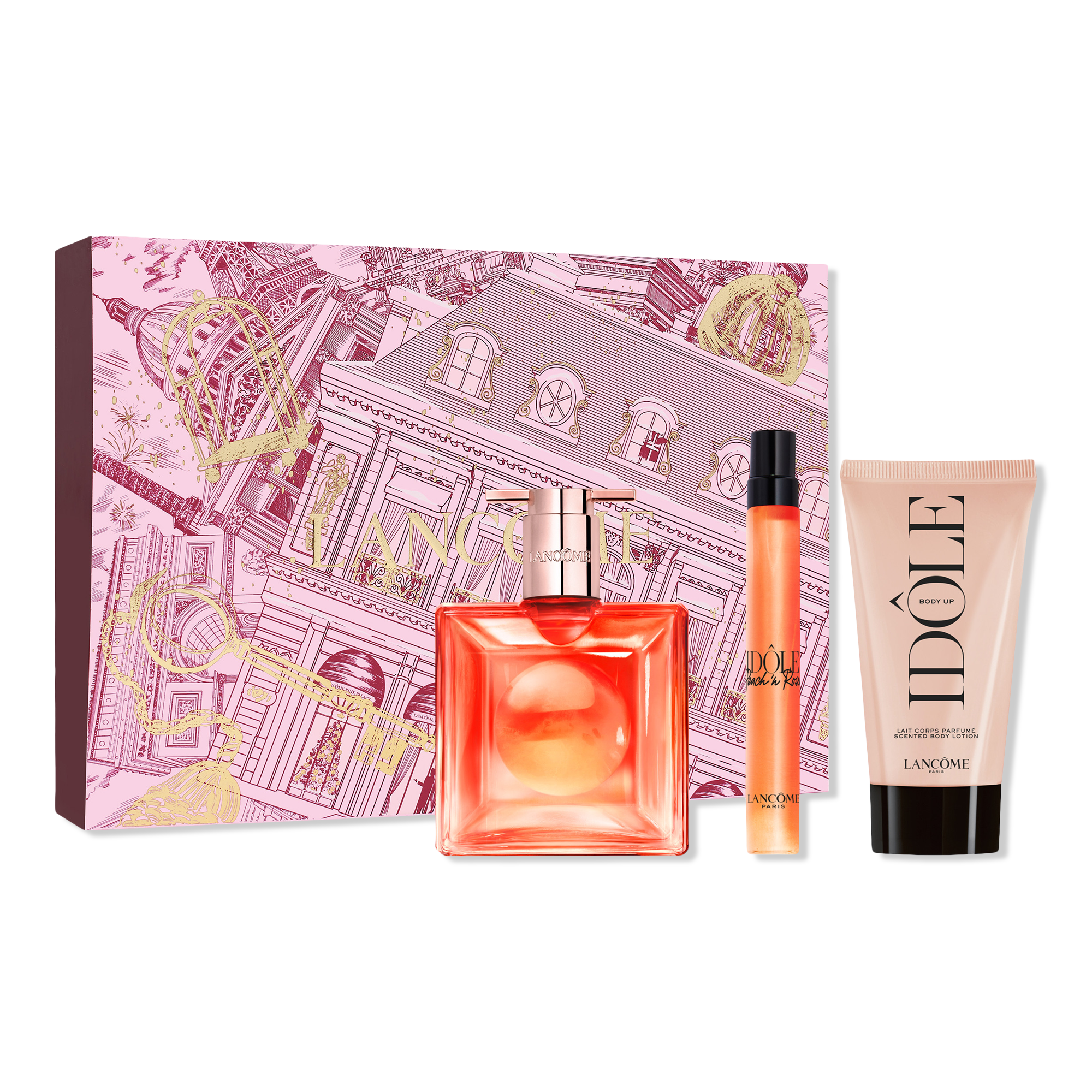 Lancôme Idôle Peach N' Roses Eau de Parfum 3 Piece Set with Body Lotion #1