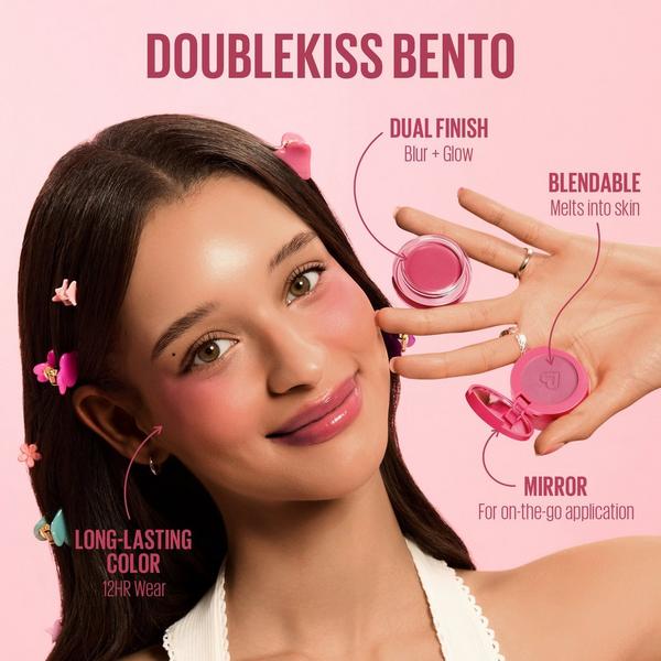 Kaja DoubleKiss Bento Blur + Glow Cheek & Lip Duo #7