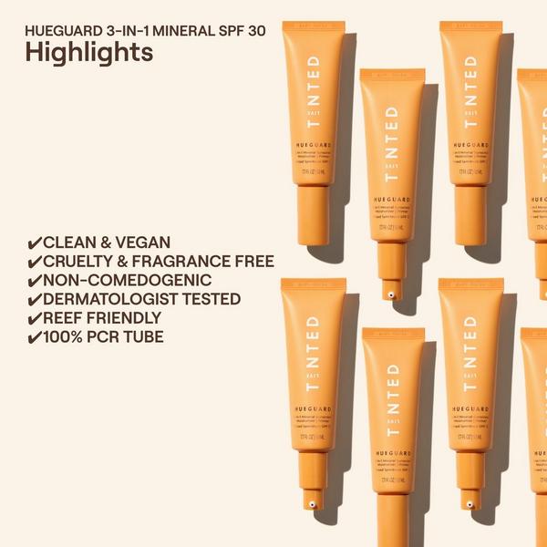 Live Tinted Hueguard 3-in-1 Mineral Sunscreen SPF 30 Daily Defense Duo #7