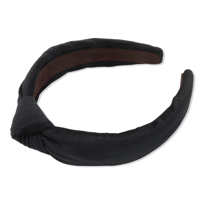 Lele Sadoughi - Jet Velvet Slim Knotted Headband | Ulta Beauty