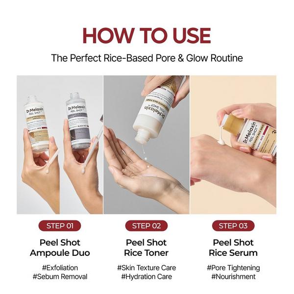 Dr. Melaxin Peel Shot Glow White Rice Serum #6