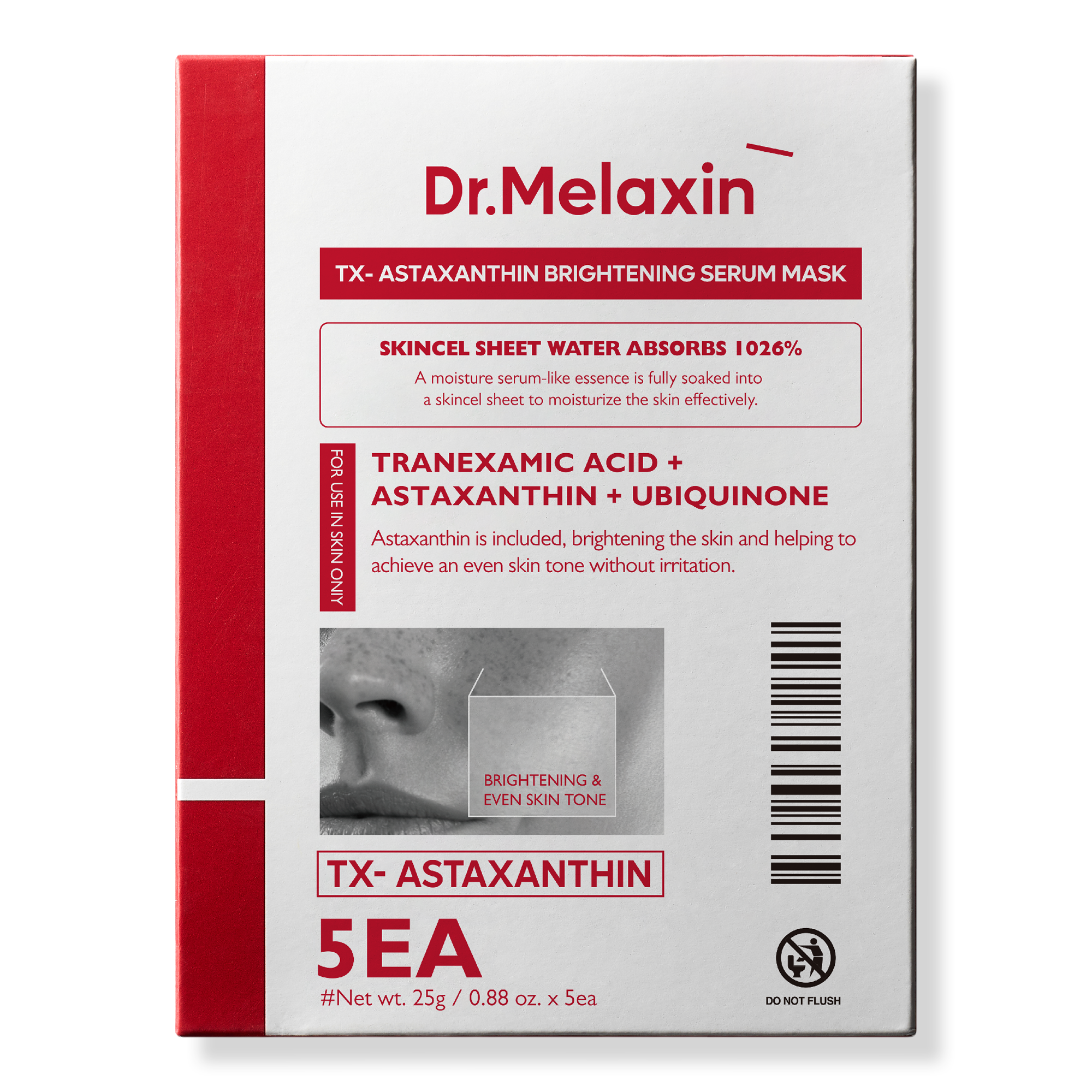 Dr. Melaxin TX-Astaxanthin Brightening Serum Mask #1