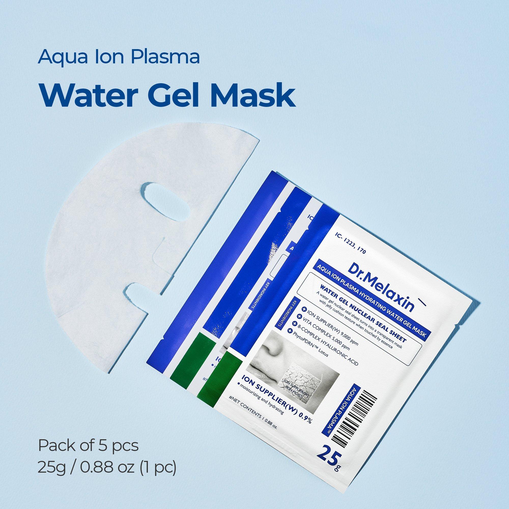 Увлажняющая гелевая маска Dr. Melaxin Aqua Ion Plasma — фото 2