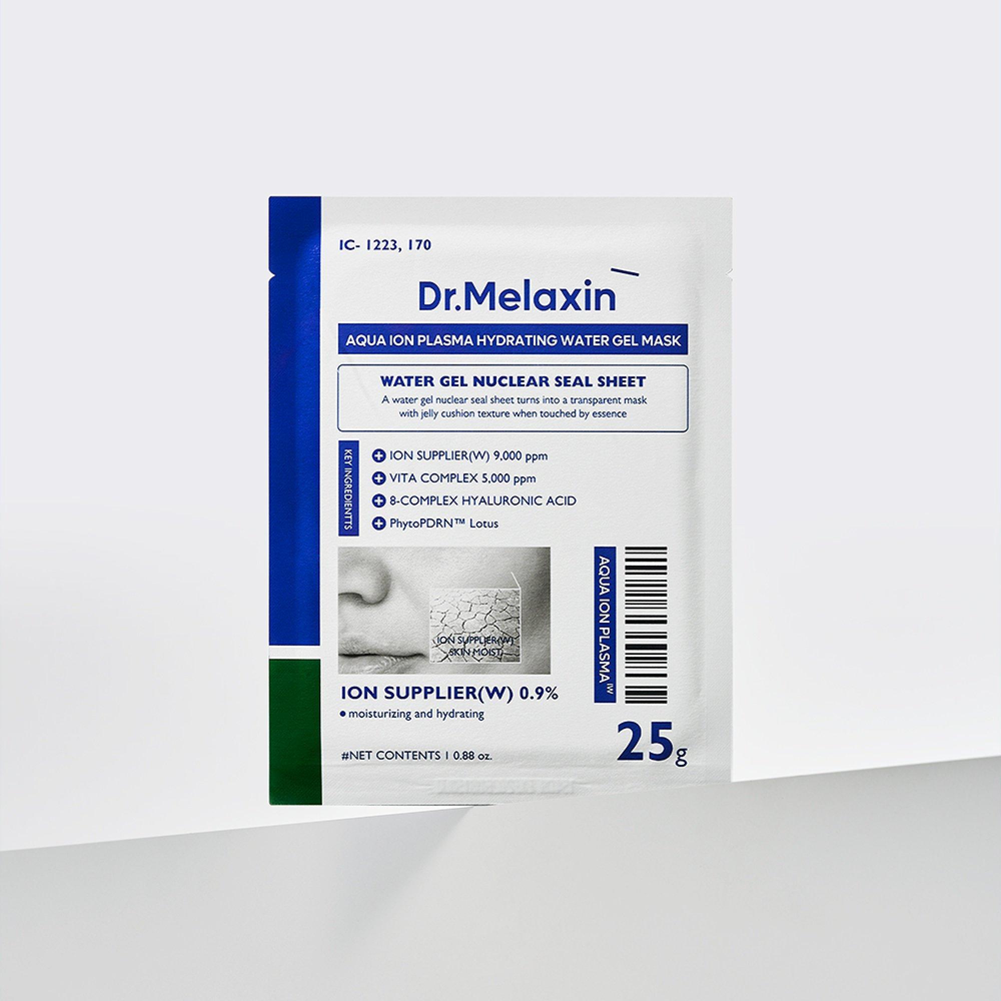 Увлажняющая гелевая маска Dr. Melaxin Aqua Ion Plasma — фото 3