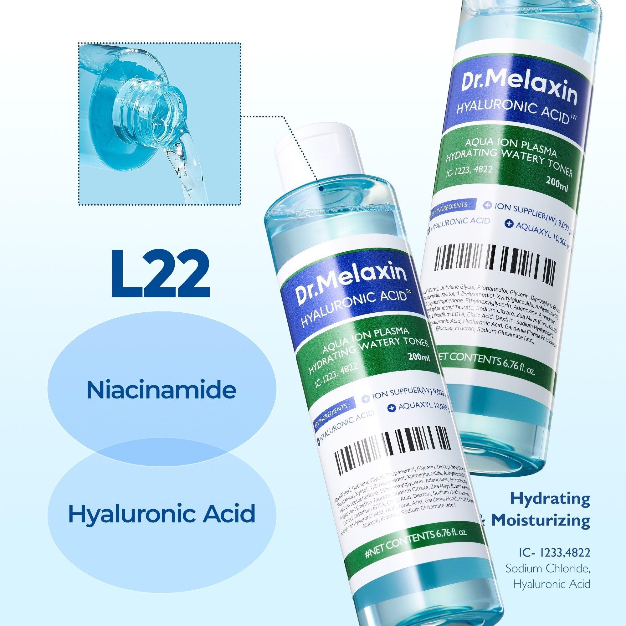 Увлажняющий тоник Dr. Melaxin Aqua Ion Plasma — фото 4