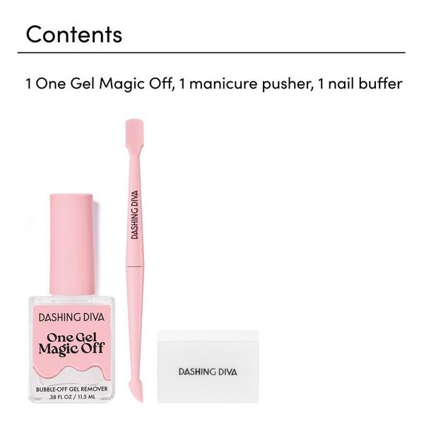 Dashing Diva One Gel Magic Off Bubble-Off Remover Kit #6