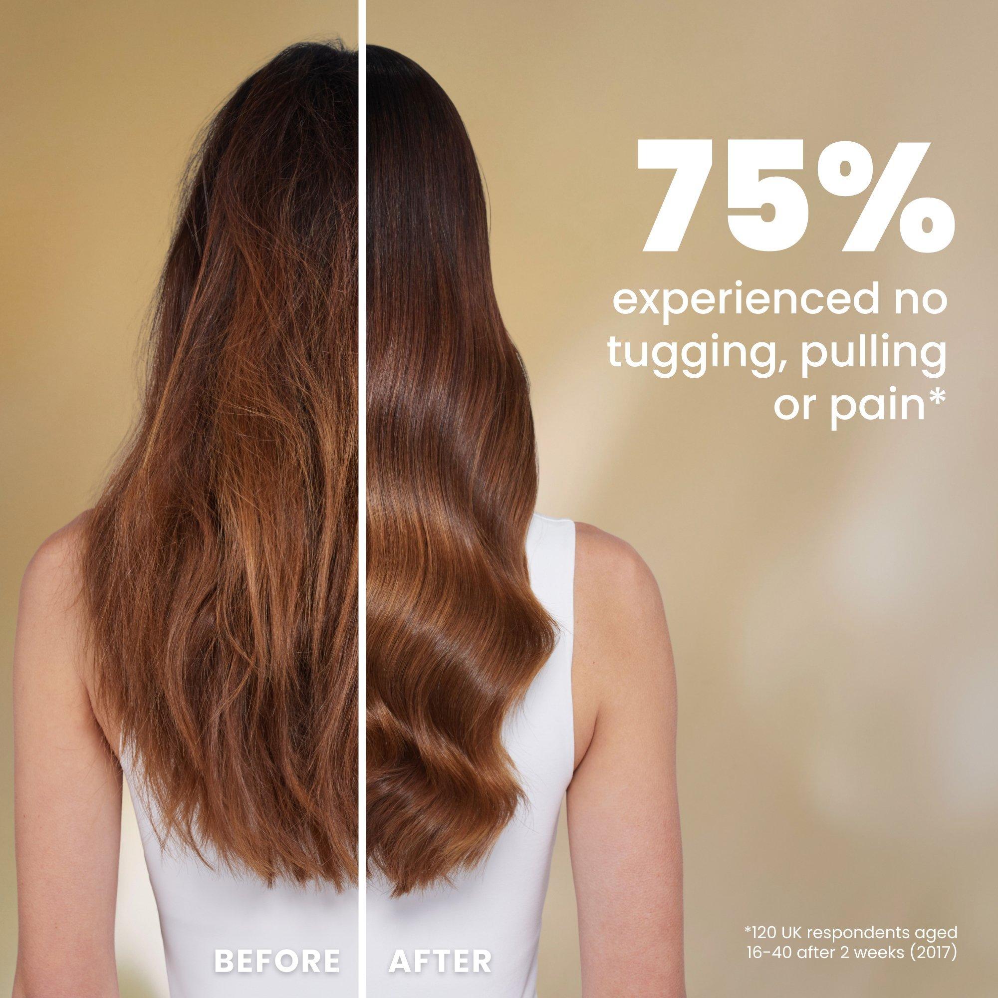 Мини-расчёска для распутывания волос Tangle Teezer The Ultimate Detangler Chrome, цвет: Шампань золотой — фото 4