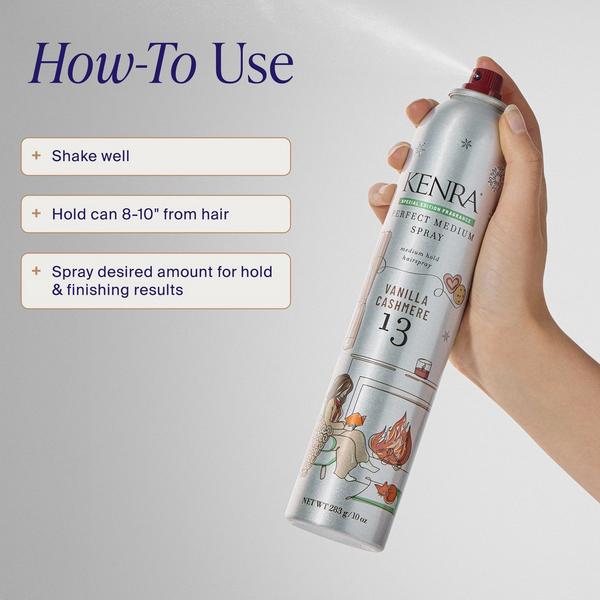 Kenra Professional Perfect Medium Spray 13 Vanilla Cashmere #4