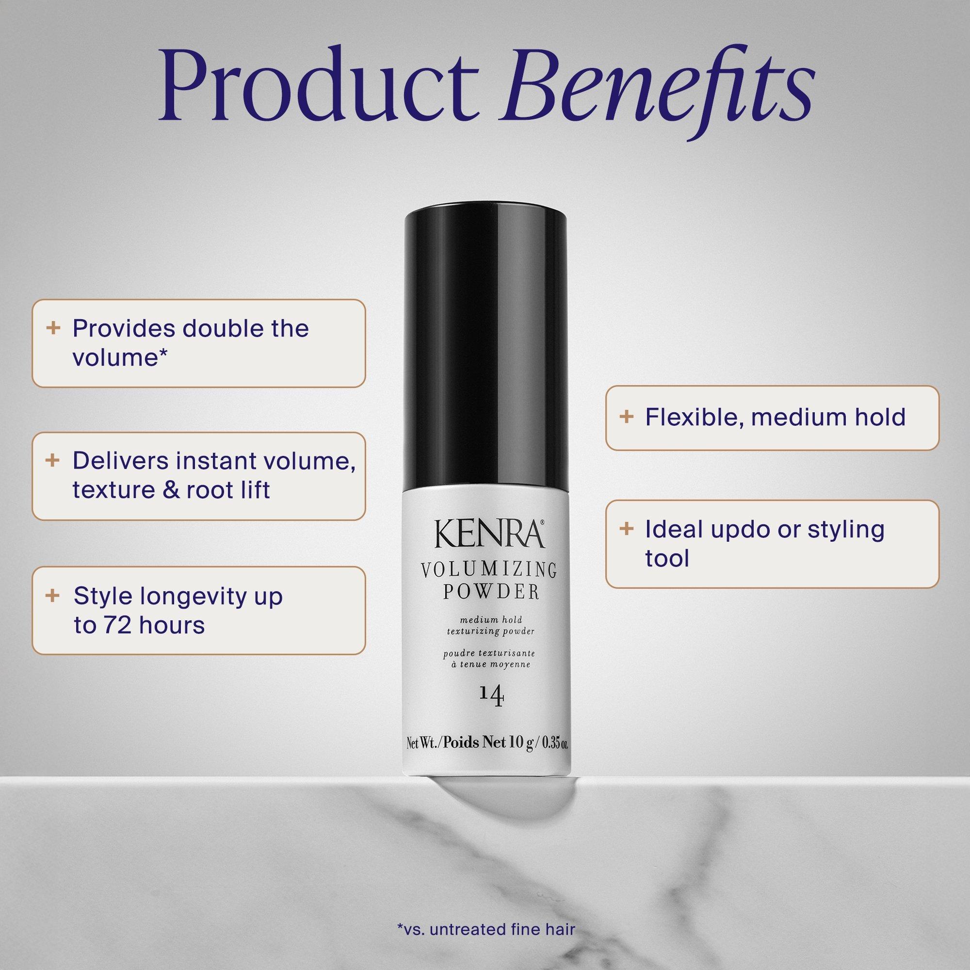 Пудра для объёма волос Kenra Professional Volumizing Powder 14 — фото 2