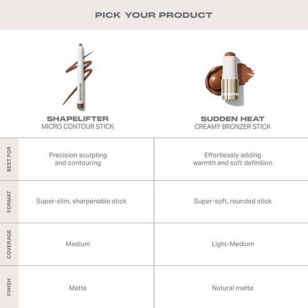 Morphe Shapelifter Micro Contour Stick #10