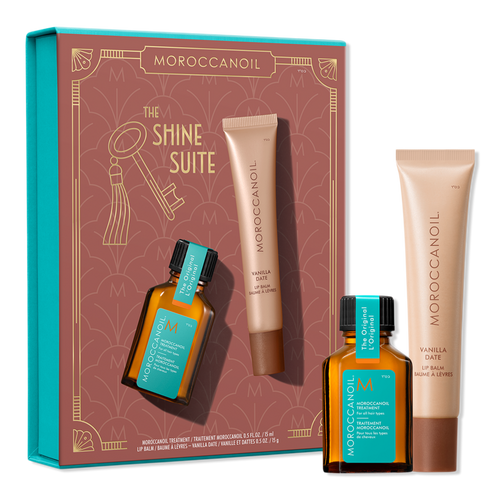 Moroccanoil - Holiday Shine Stocking Stuffer - Hair Oil & Lip Balm