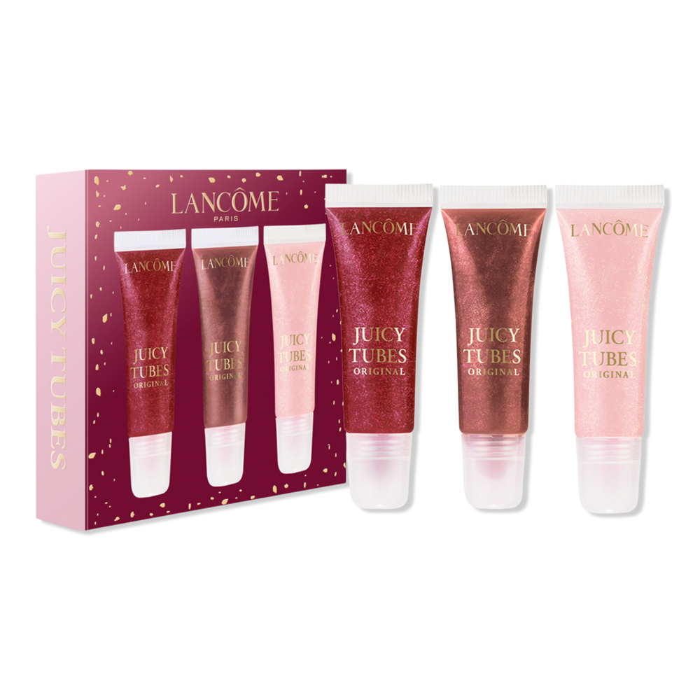 Lancome Juicy Tubes Original Lip Gloss 3 Piece Gift Set
