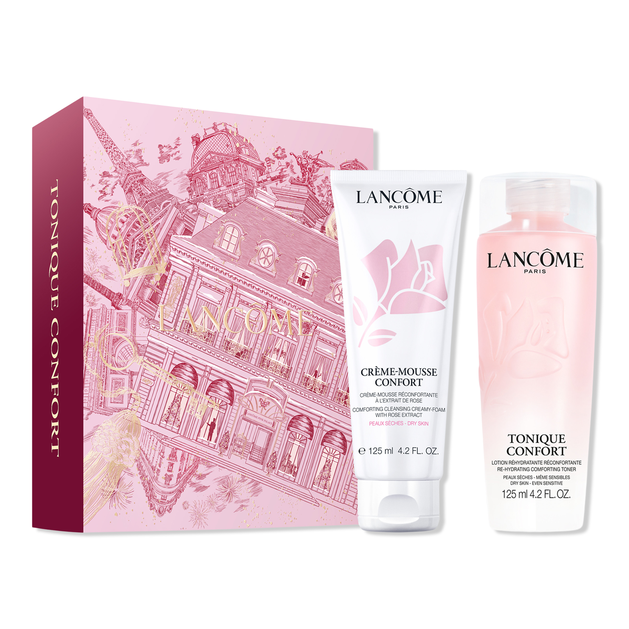 Lancôme Tonique Confort Hydrating Toner & Crème Mousse Confort Foaming Cleanser 2 Piece Set #1