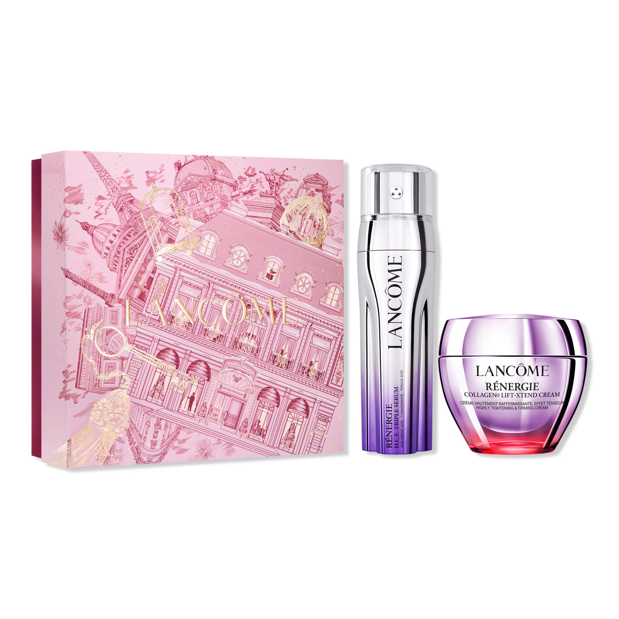 Lancôme Rénergie Collagen Cream & H.C.F. Triple Serum 2 Piece Set #1