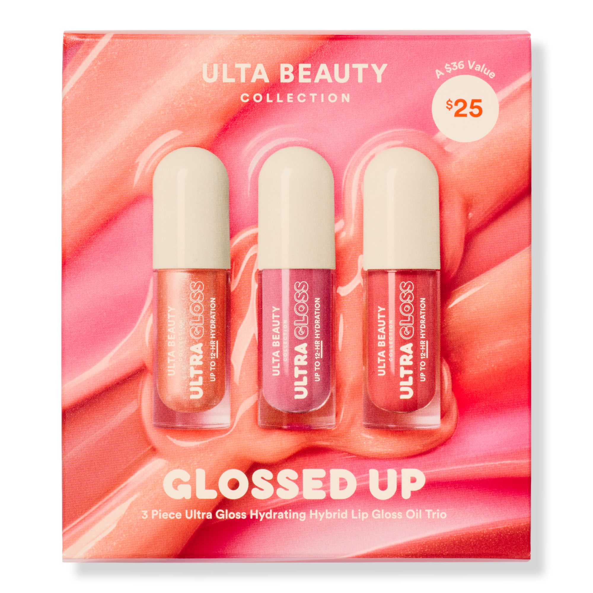 Набор из 3 увлажняющих масел-блесков для губ Ulta Beauty Collection Glossed Up — фото 1