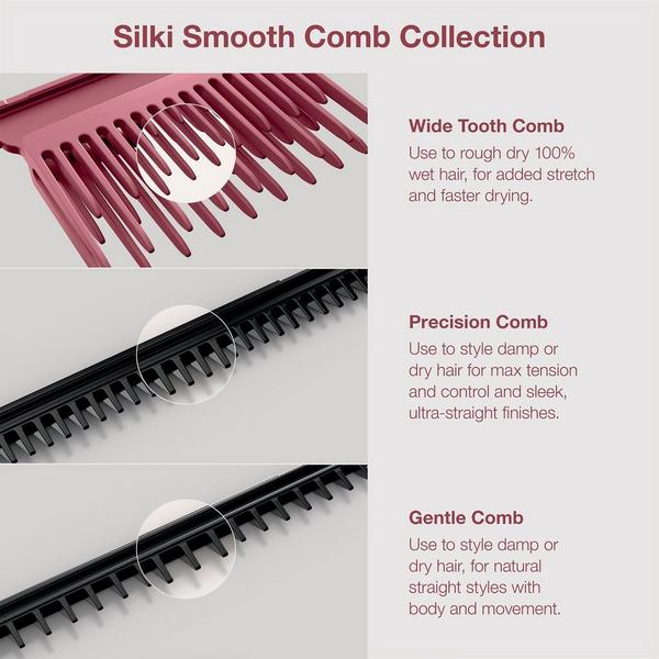 Shark Beauty SilkiPro Straight Wet to Dry Straightener + Rapid Blow Dryer in Strawberry Matcha #5