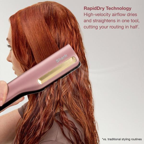 Shark Beauty SilkiPro Straight Wet to Dry Straightener + Rapid Blow Dryer in Strawberry Matcha #7