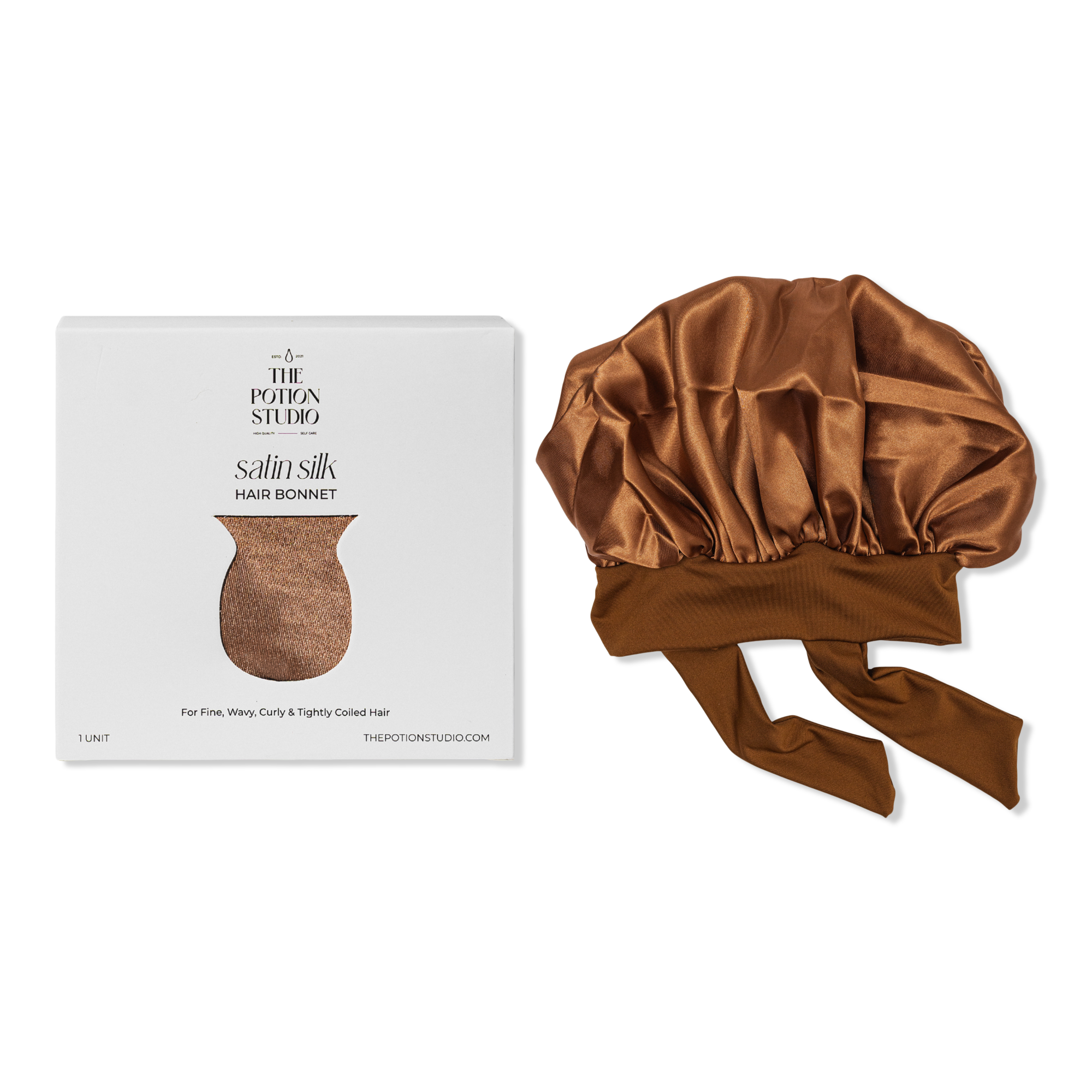 THE POTION STUDIO Satin Silk Bonnet #1