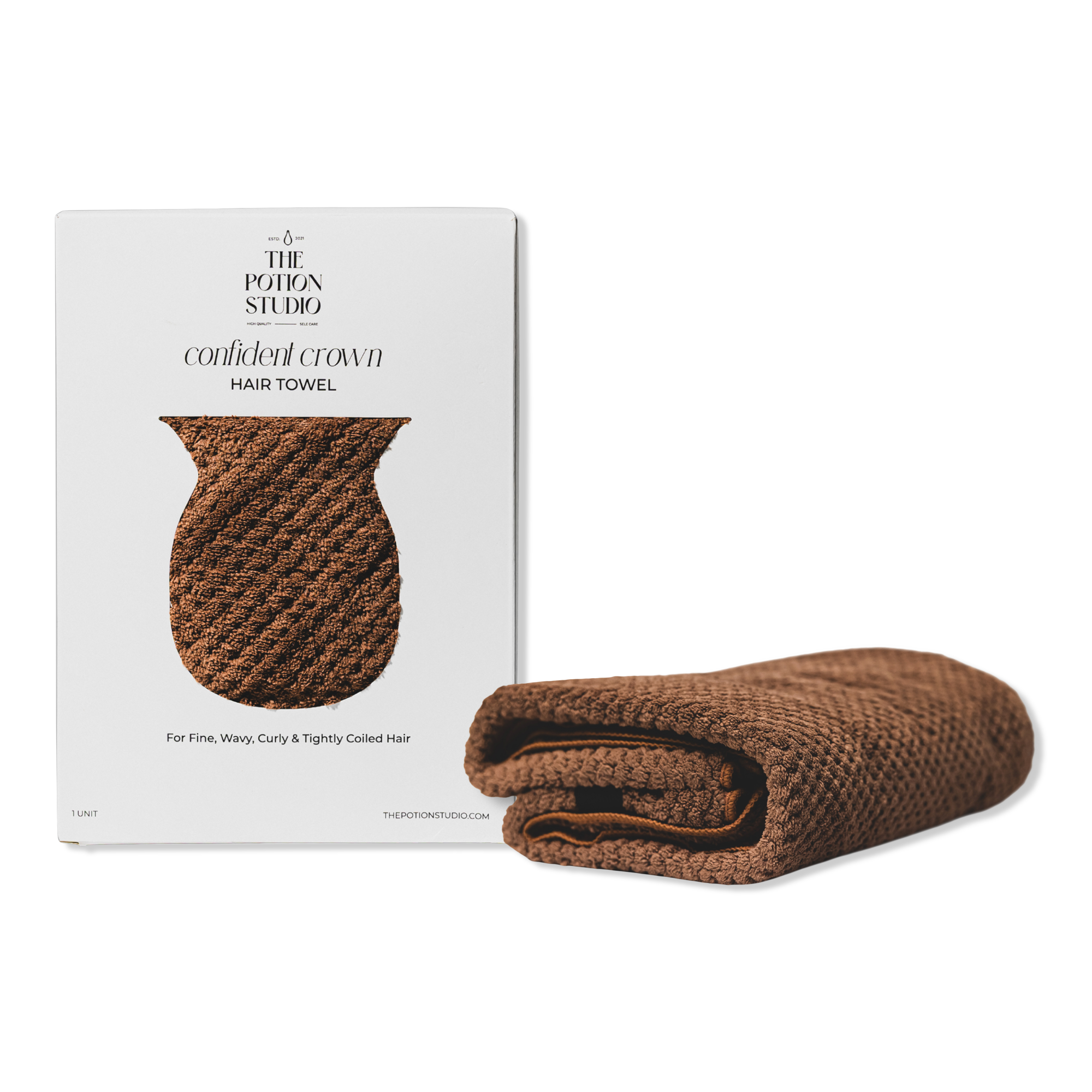 THE POTION STUDIO Confident Crown Hair Towel #1