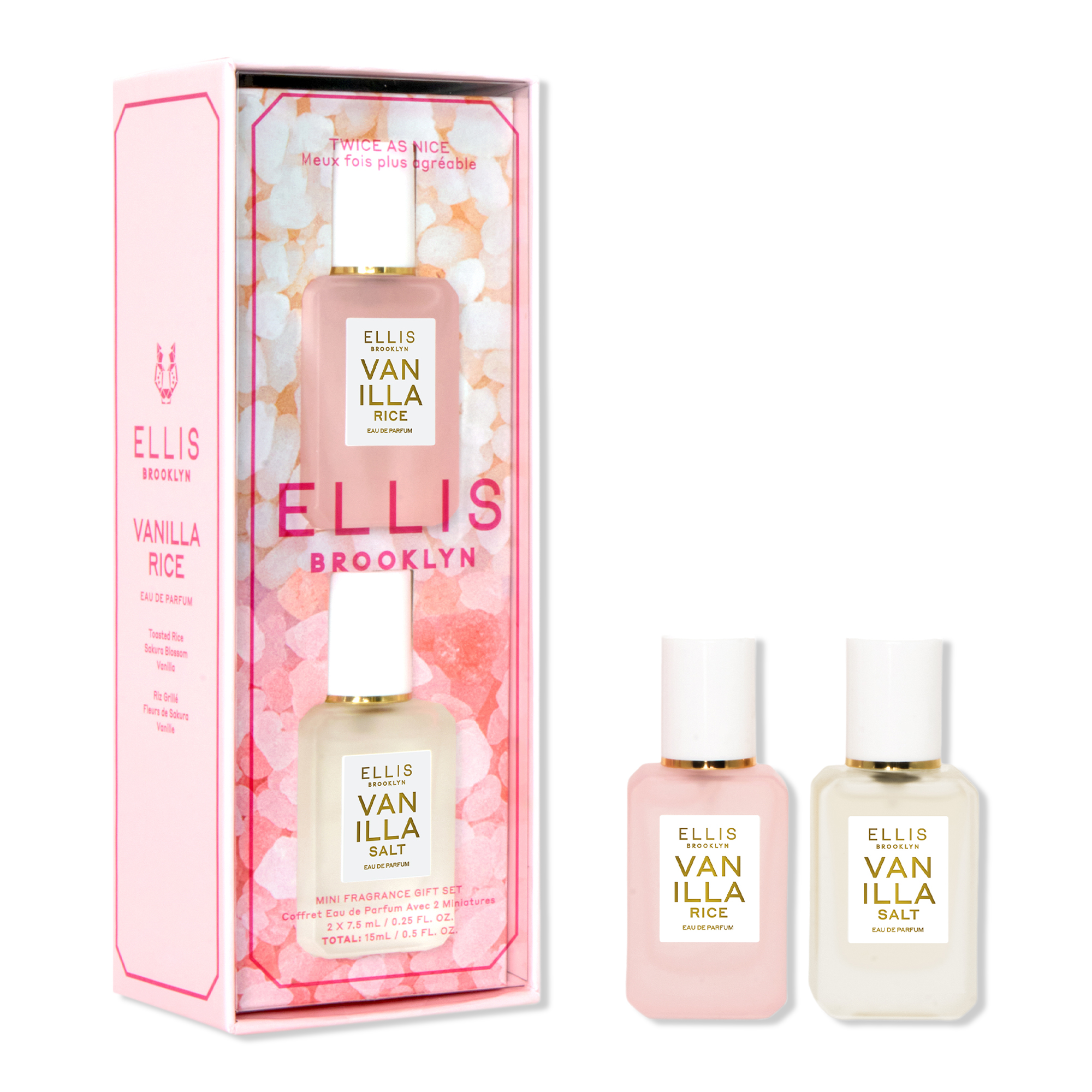Ellis Brooklyn TWICE AS NICE Vanilla Mini Perfume Duo #1