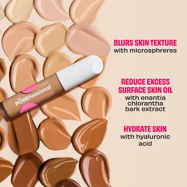 Benefit Cosmetics The POREfessional 24-Hour Blurring & Full-Coverage Natural Finish Concealer #7