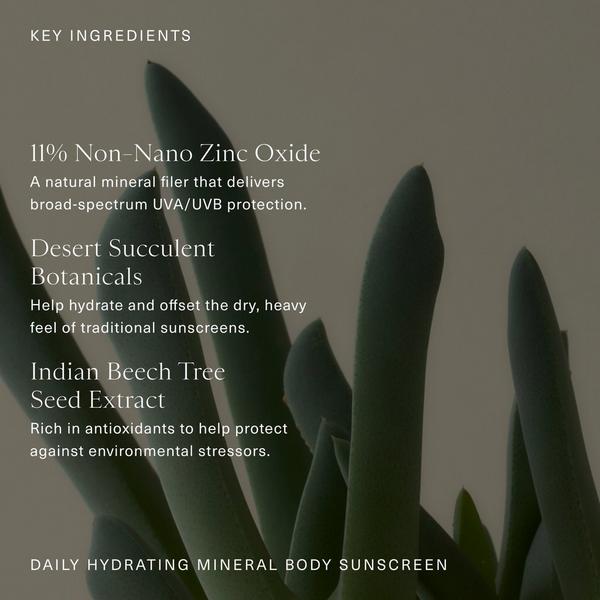 Oak Essentials Daily Hydrating Mineral Body Sunscreen Broad Spectrum SPF 30 #5