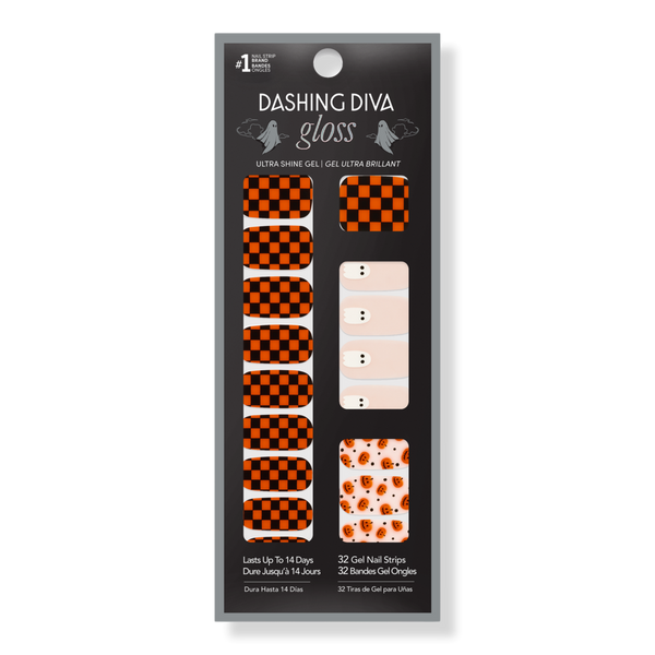 Dashing Diva GLOSS, Gel Nail Strips, Ghost n' Games #1