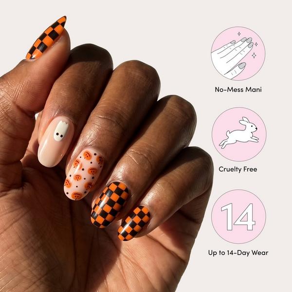 Dashing Diva GLOSS, Gel Nail Strips, Ghost n' Games #5