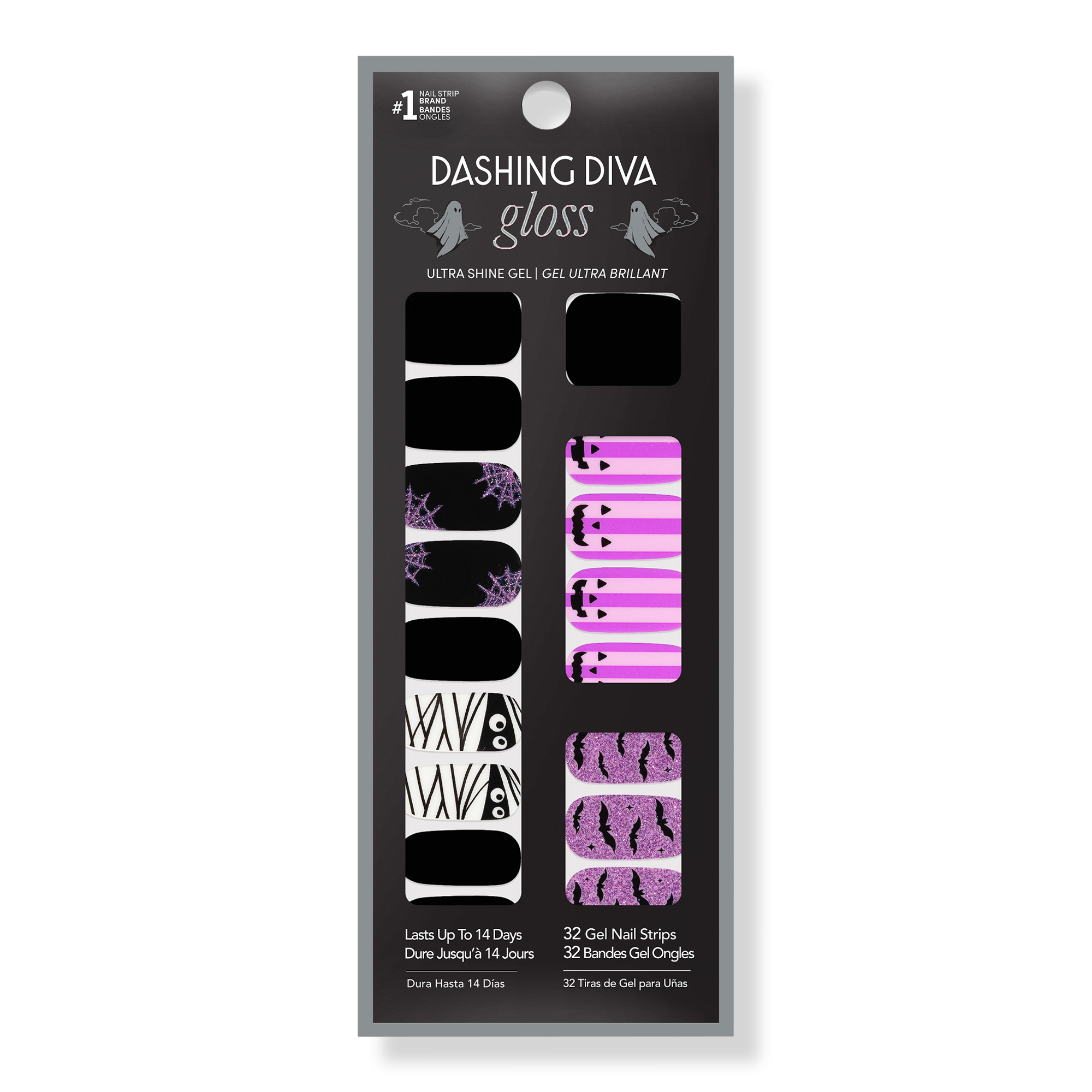 Dashing Diva GLOSS, Gel Nail Strips, My Boyfriend Jack #1