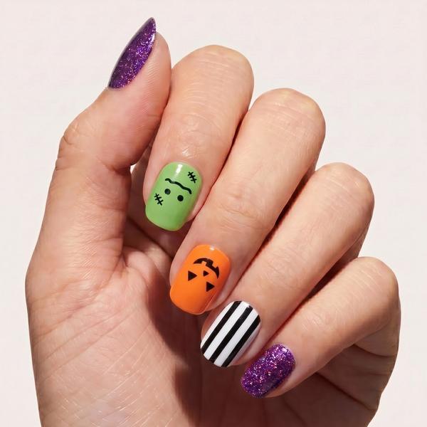 Dashing Diva GLOSS, Gel Nail Strips, Monster League #3