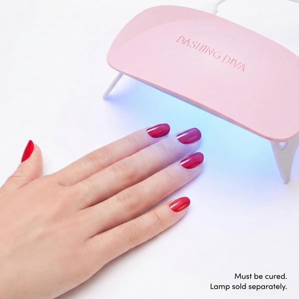 Dashing Diva GLAZE DESIGN, Semi-Cured Gel Nail Strips, Potion #6
