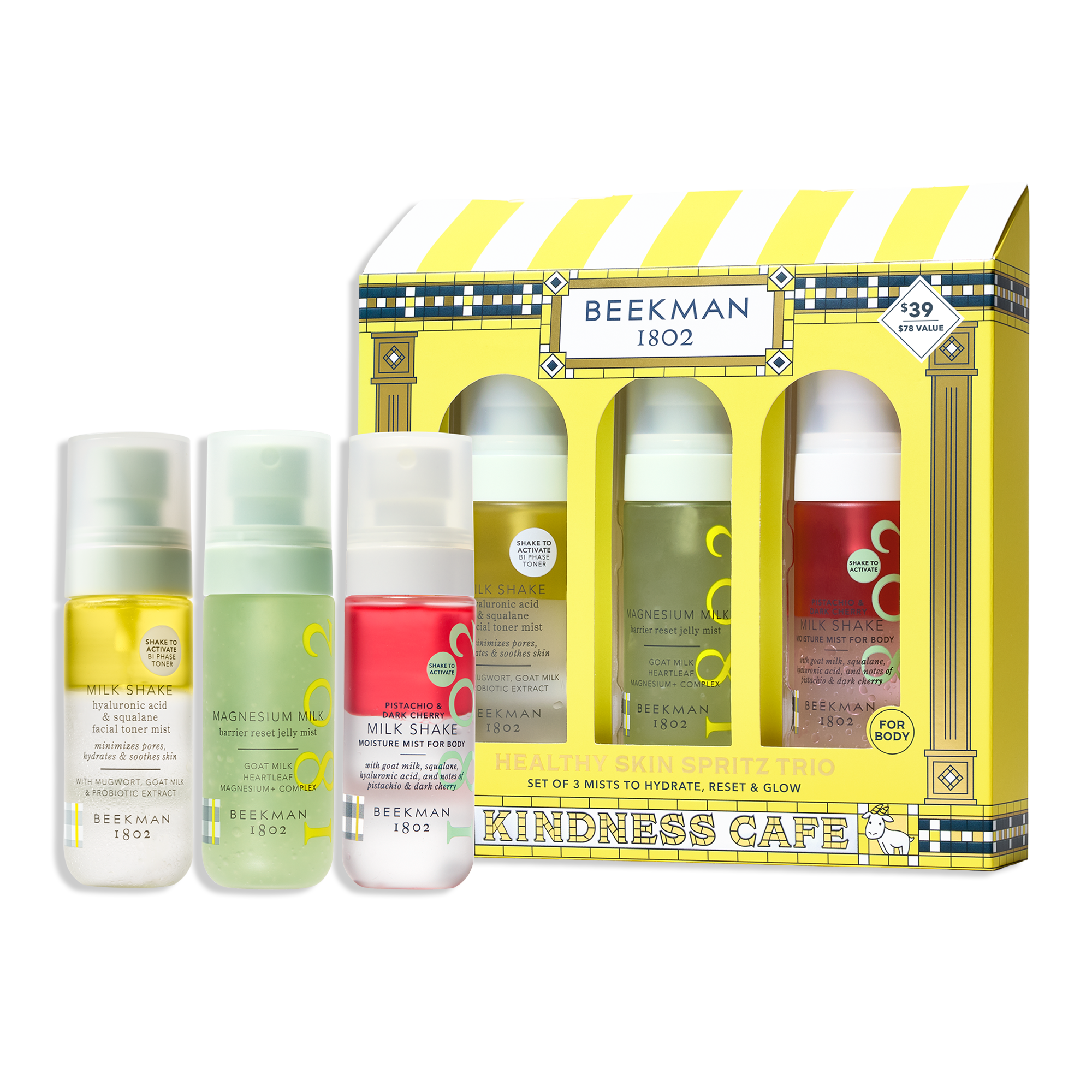 Beekman 1802 Healthy Skin Spritz Trio #1