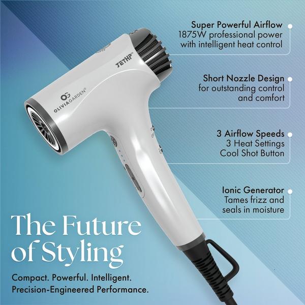 Olivia Garden JETHP High Performance Compact Professional Hair Dryer #2
