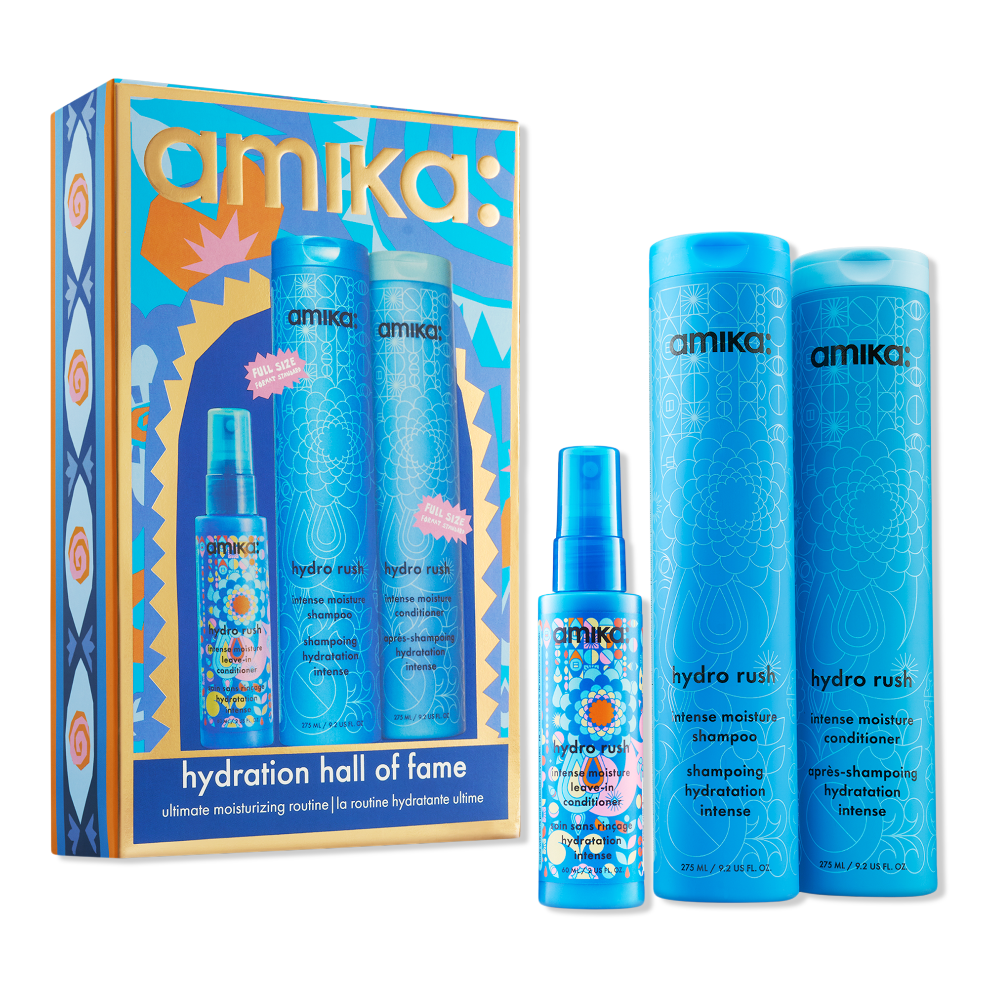 amika Hydration Hall of Fame Wash + Care Set #1
