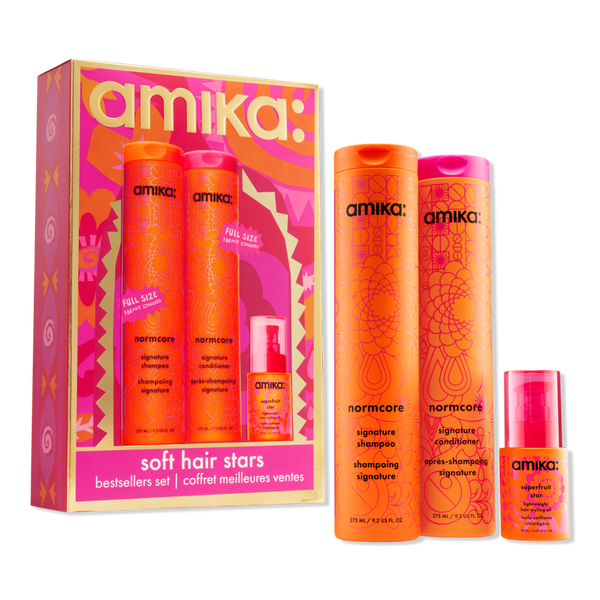 amika Soft Hair Stars Nourishing Wash + Care Set #1