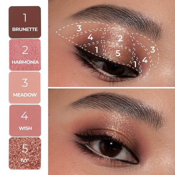 NATASHA DENONA Mini Bloom Eyeshadow Palette #6