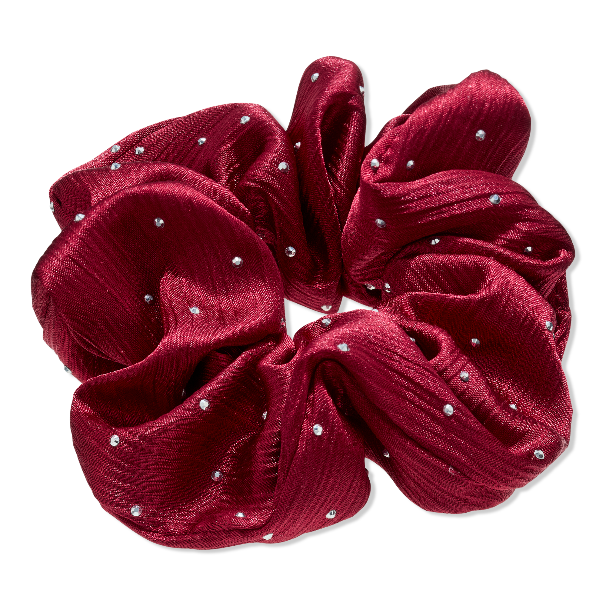 Conair Accessories Large Satin Scrunchie with Rhinestones #1