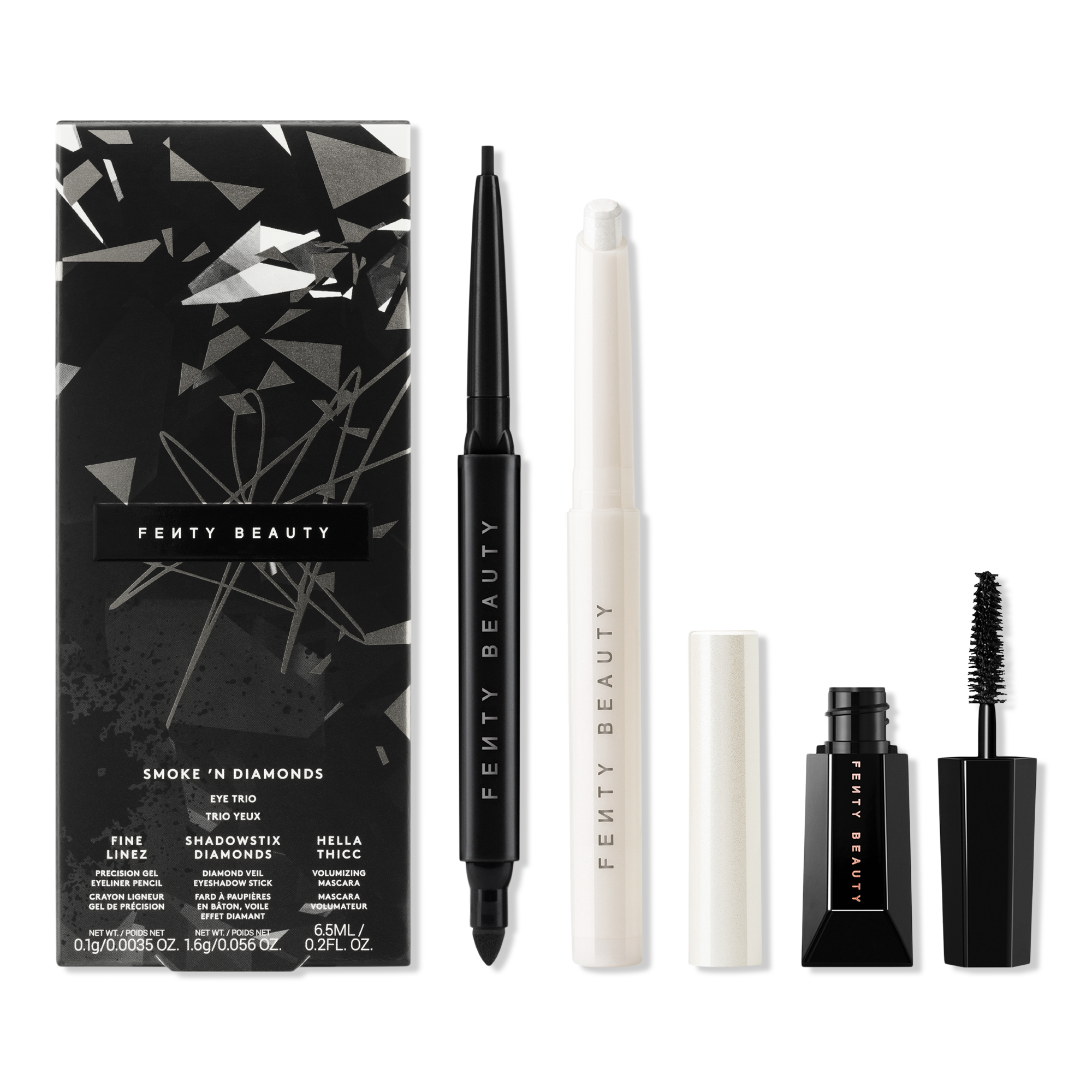 FENTY BEAUTY by Rihanna Smoke 'n Diamonds Eye Trio #1