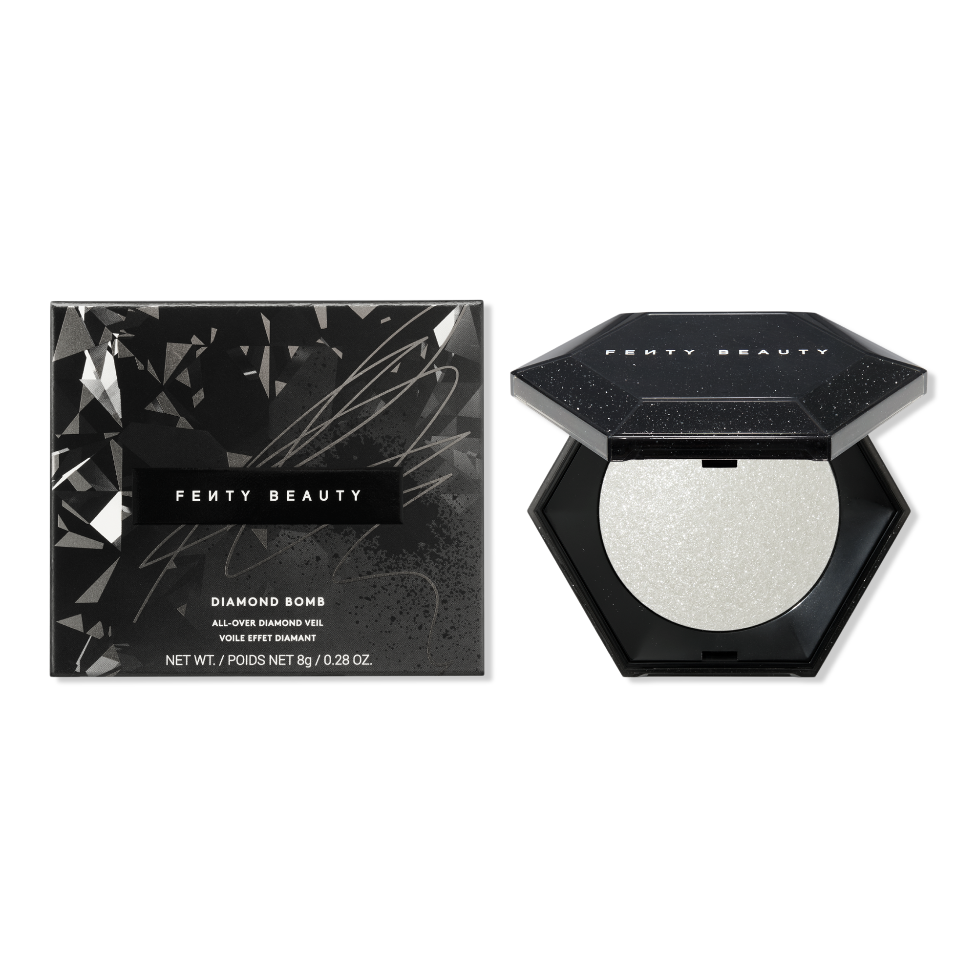 FENTY BEAUTY by Rihanna Limited Edition Midnight Diamonds Diamond Bomb All-Over Diamond Veil #1