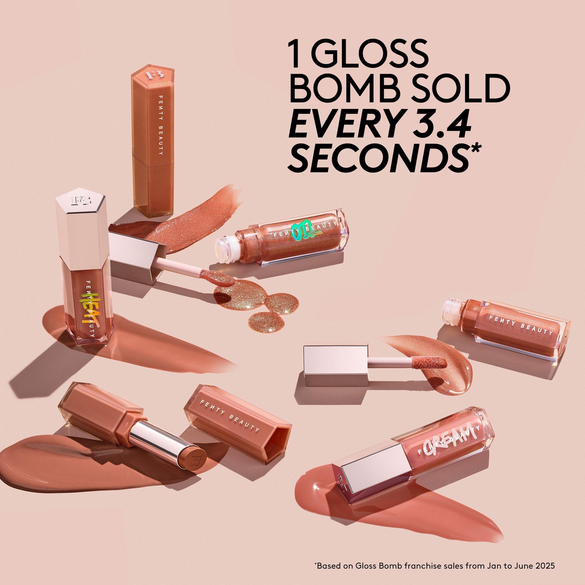 Призматический блеск для губ Fenty Beauty by Rihanna Gloss Bomb, цвет: Moonstone Mischief — фото 6
