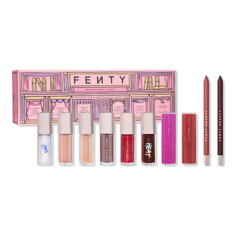 フェンティービューティー FENTY BEAUTYリップグロスセット FENTY BEAUTY by Rihanna - The Fenty Beauty Lip Vault​ 10-Piece Lip